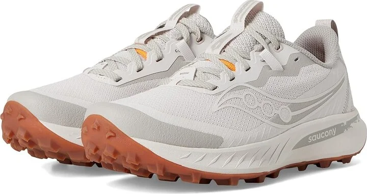 Saucony Peregrine 15 Women's Running Shoes Moon/Dove : 7.5 B - Medium, Leather