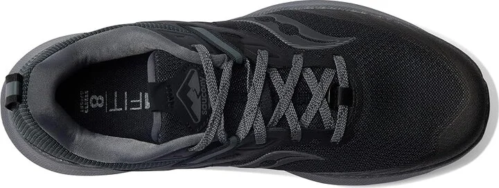 Saucony Ride 15 TR Women's Shoes Black/Charcoal : 5 B - Medium, Synthetic/Textile - Image 2