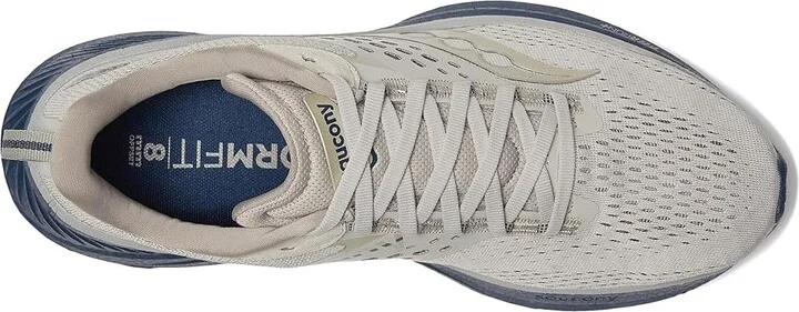 Saucony Ride 17 Men's Shoes Dove/Navy : 8 D - Medium, Synthetic/Textile - Image 2