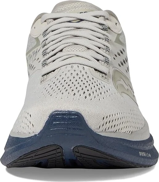 Saucony Ride 17 Men's Shoes Dove/Navy : 8 D - Medium, Synthetic/Textile - Image 3
