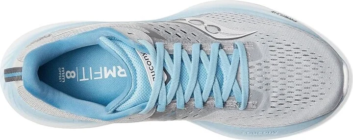 Saucony Ride 17 Women's Shoes Cloud/Breeze 1 : 11 B - Medium, Synthetic - Image 2