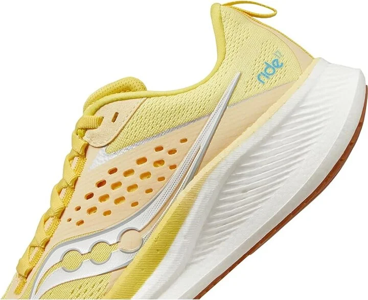 Saucony Ride 17 Women's Shoes Finch/Gum : 5.5 B - Medium, Synthetic - Image 4