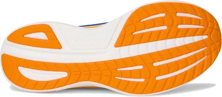 Saucony Ride 18 Men's Running Shoes Azurite/Peel : 9 EE - Wide, Leather - Image 3