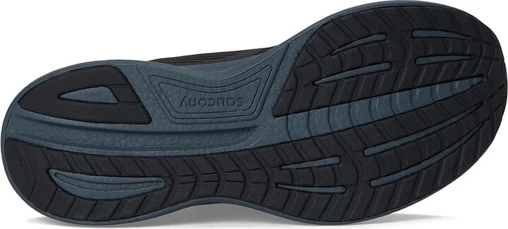 Saucony Ride 18 Men's Running Shoes Black/Shadow : 8.5 D - Medium, Leather - Image 3