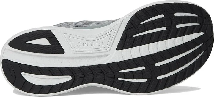Saucony Ride 18 Men's Running Shoes Cinder/Black : 9 D - Medium, Leather - Image 3