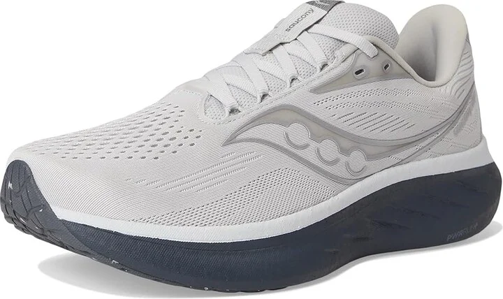 Saucony Ride 18 Men's Running Shoes Cloud/Shadow : 9 D - Medium, Leather - Image 5