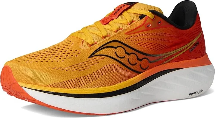 Saucony Ride 18 Men's Running Shoes Pollen/Pepper : 14 D - Medium, Leather - Image 5