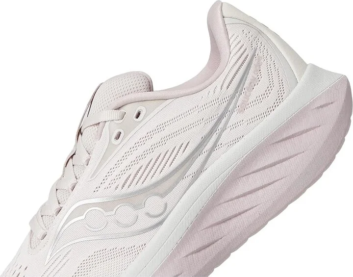 Saucony Ride 18 Women's Running Shoes Moon/Woodrose : 6.5 B - Medium, Leather - Image 7