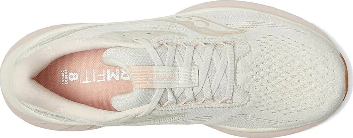 Saucony Ride 18 Women's Running Shoes Quartz/Peony : 11 B - Medium, Leather - Image 2