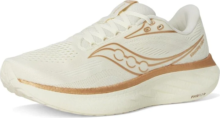 Saucony Ride 18 Women's Running Shoes Vanilla : 6.5 B - Medium, Leather - Image 5