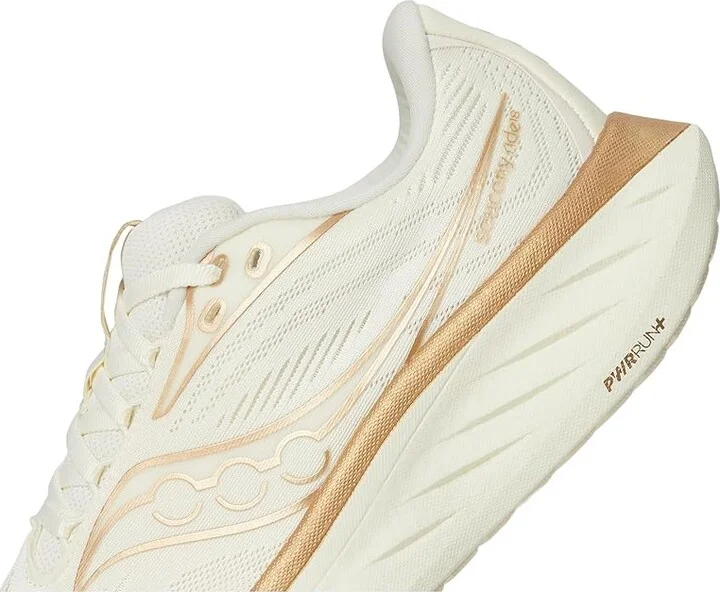 Saucony Ride 18 Women's Running Shoes Vanilla : 6.5 B - Medium, Leather - Image 7