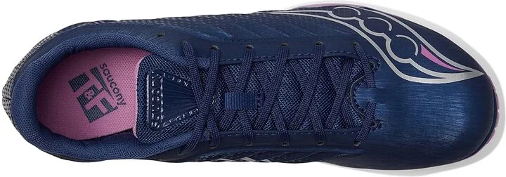Saucony Spitfire 5 Women's Running Shoes Indigo/Grape : 5 B - Medium, Synthetic - Image 2