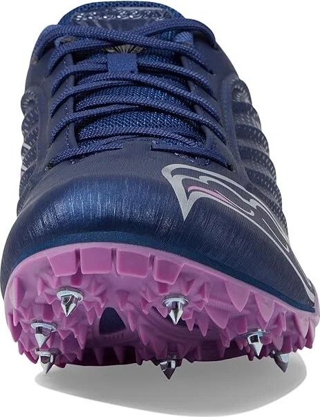 Saucony Spitfire 5 Women's Running Shoes Indigo/Grape : 5 B - Medium, Synthetic - Image 3