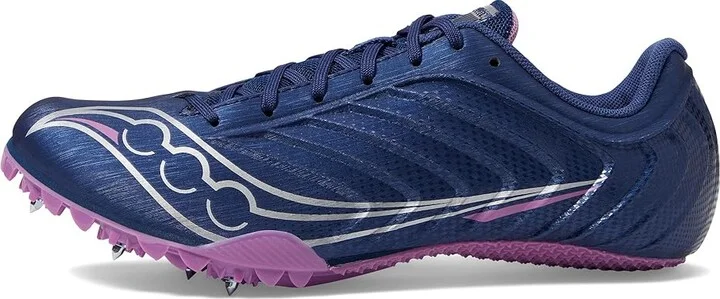 Saucony Spitfire 5 Women's Running Shoes Indigo/Grape : 5 B - Medium, Synthetic - Image 5