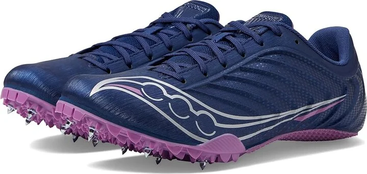 Saucony Spitfire 5 Women's Running Shoes Indigo/Grape : 5 B - Medium, Synthetic