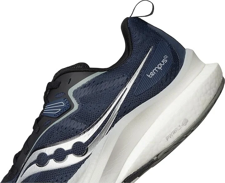 Saucony Tempus 2 Men's Running Shoes Navy/Black : 11.5 D - Medium, Rubber - Image 7