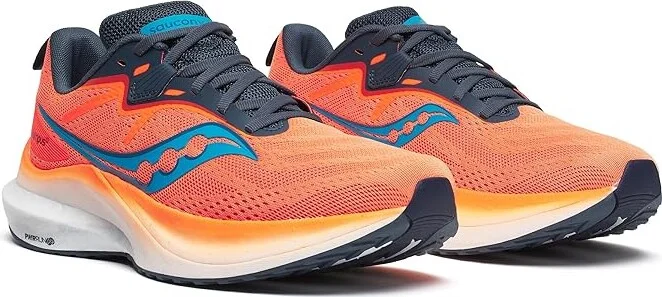 Saucony Tempus 2 Men's Running Shoes Viziorange/Dusk : 12.5 D - Medium, Rubber