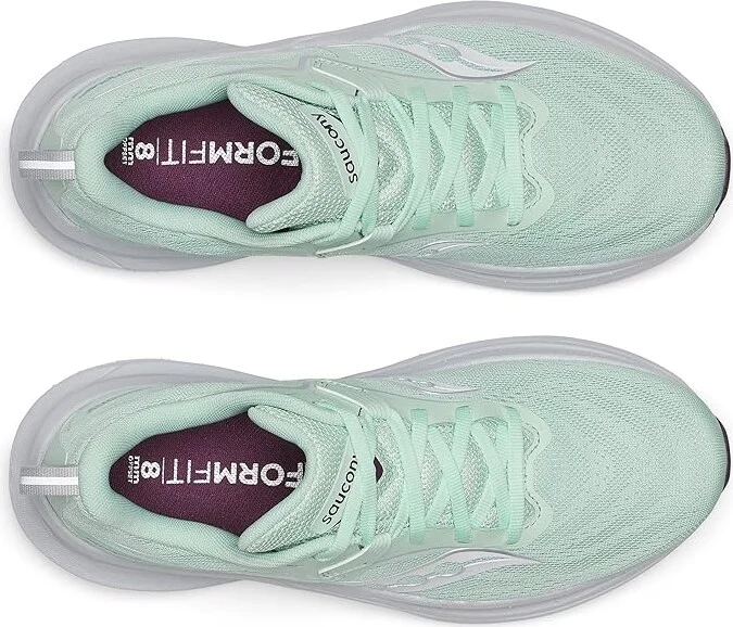 Saucony Tempus 2 Women's Running Shoes Jade/Eggplant : 5 B - Medium, Rubber - Image 2