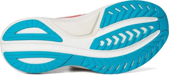 Saucony Tempus 2 Women's Running Shoes White/Cayenne : 7.5 B - Medium, Rubber - Image 3