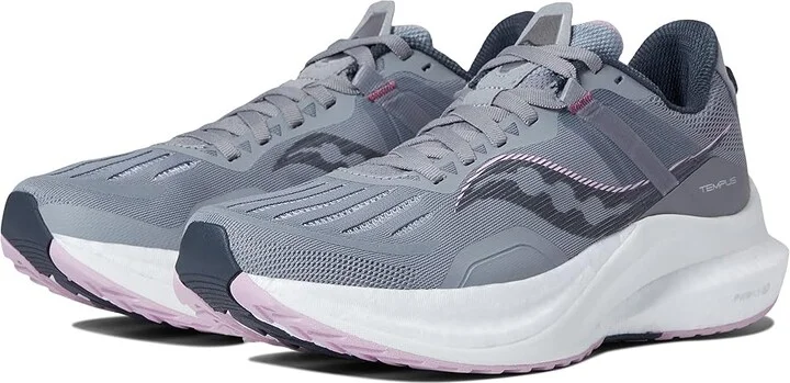 Saucony Tempus Women's Shoes Alloy/Quartz : 5 B - Medium, Synthetic/Textile