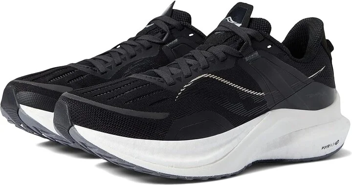 Saucony Tempus Women's Shoes Black/Fog : 5 B - Medium, Synthetic/Textile