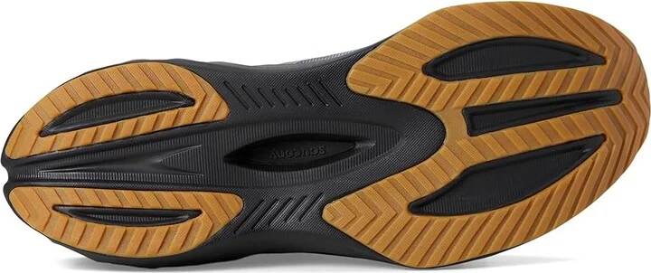 Saucony Tide 2 Men's Shoes Cloud/Black : 7.5 D - Medium, Synthetic - Image 3