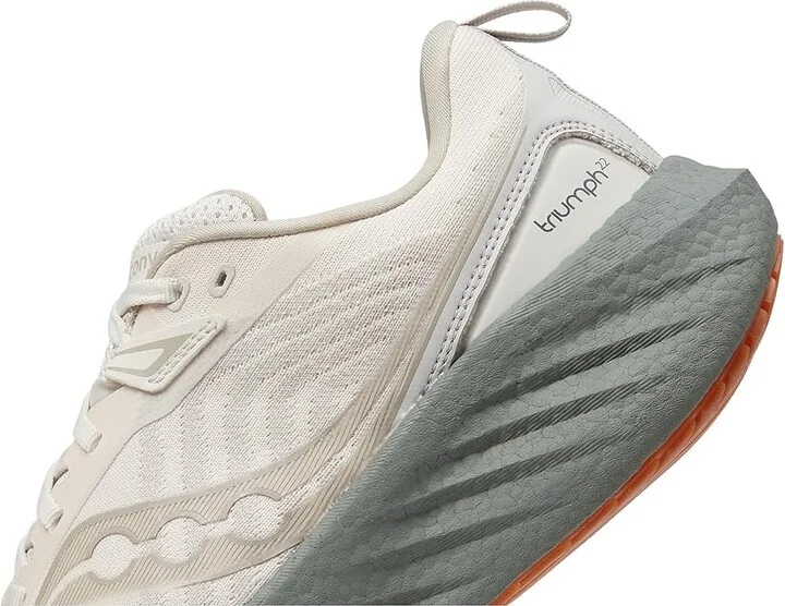 Saucony Triumph 22 Men's Running Shoes Moon/Bough : 8 D - Medium, Rubber - Image 4