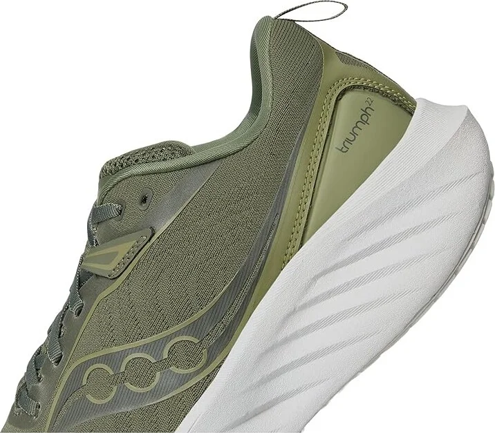 Saucony Triumph 22 Men's Running Shoes Olivine : 11.5 D - Medium, Rubber - Image 7