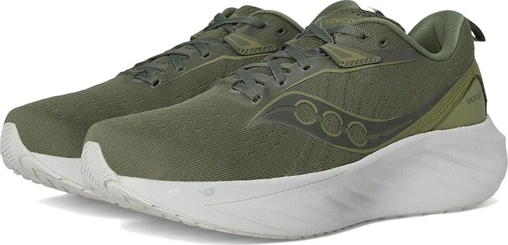Saucony Triumph 22 Men's Running Shoes Olivine : 11.5 D - Medium, Rubber