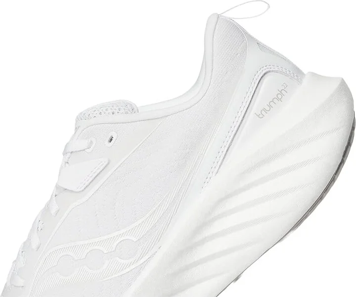 Saucony Triumph 22 Men's Running Shoes White : 12.5 D - Medium, Rubber - Image 7