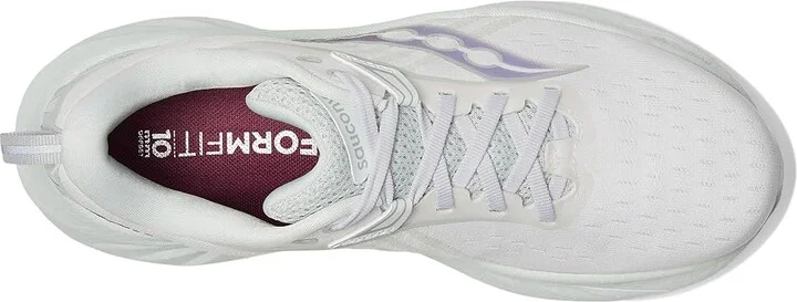 Saucony Triumph 22 Women's Running Shoes White/Foam : 9 B - Medium, Rubber - Image 2