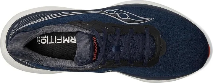 Saucony Triumph 23 Men's Running Shoes Navy/Red : 11 D - Medium, Textile - Image 2