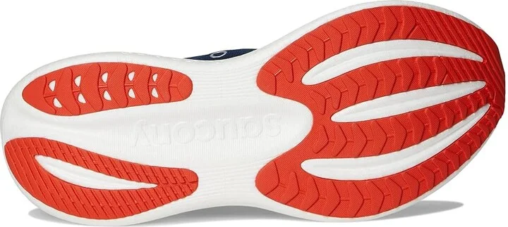 Saucony Triumph 23 Men's Running Shoes Navy/Red : 11 D - Medium, Textile - Image 3