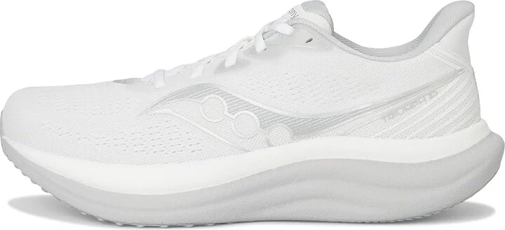 Saucony Triumph 23 Men's Running Shoes White/Cloud : 12 D - Medium, Textile - Image 6