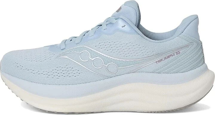 Saucony Triumph 23 Women's Running Shoes Vapor/Arctic : 11 D - Wide, Textile - Image 6
