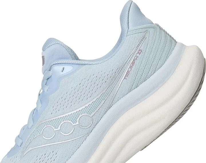 Saucony Triumph 23 Women's Running Shoes Vapor/Arctic : 11 D - Wide, Textile - Image 7