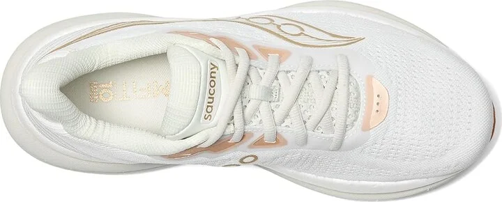 Saucony Triumph 23 Women's Running Shoes White/Artic : 10 B - Medium, Textile - Image 2