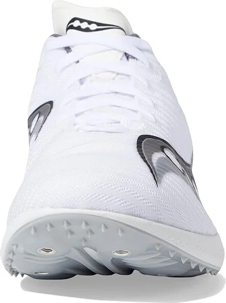 Saucony Velocity MP Men's Shoes White/Silver : 11.5 D - Medium, Textile - Image 3