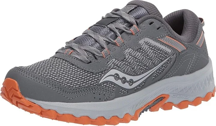 Saucony Versafoam Excursion TR13 Men's Shoes Grey/Orange : 9 D - Medium, Textile - Image 2