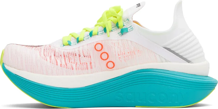 Saucony White Endorphin Elite 2 Sneakers - Image 3