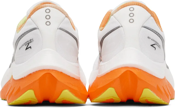 Saucony White Endorphin Speed 4 Sneakers - Image 2
