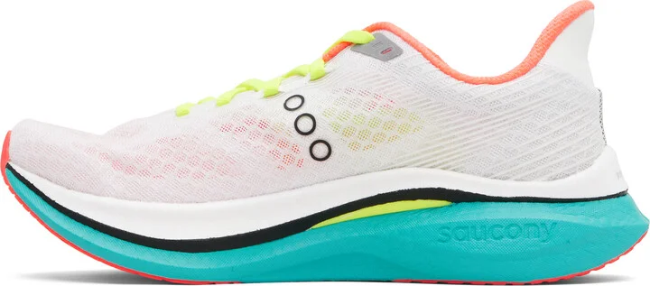 Saucony White Endorphin Speed 5 Sneakers - Image 3