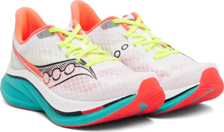 Saucony White Endorphin Speed 5 Sneakers - Image 4