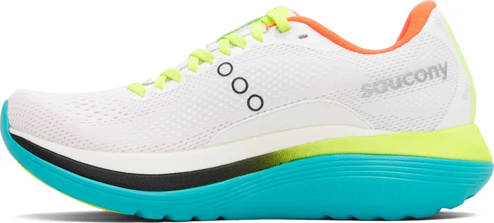 Saucony White Endorphin Trainer Sneakers - Image 3