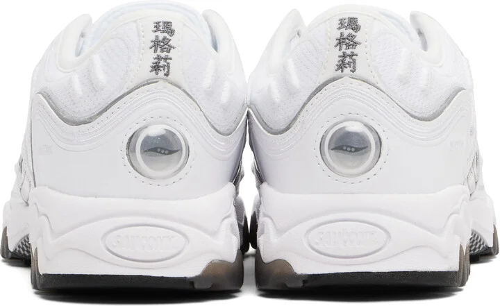 Saucony White Matrix Sneakers - Image 2