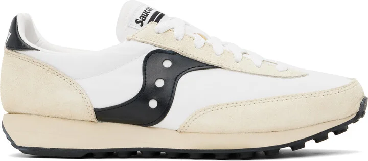Saucony White & Off-White Trainer 80 Sneakers