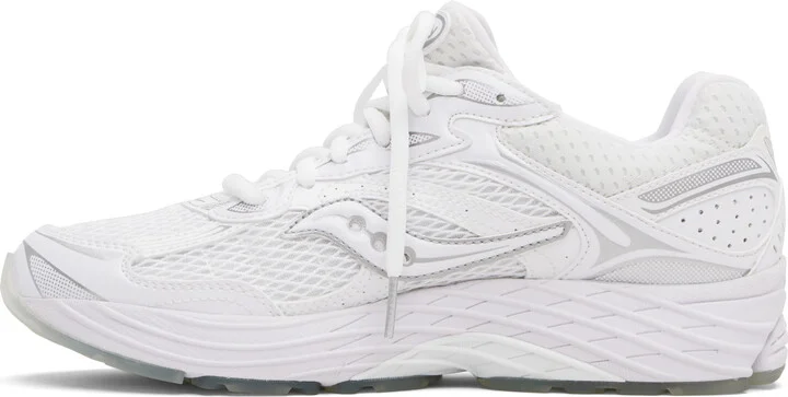 Saucony White ProGrid Omni 9 Socktop Sneakers - Image 3