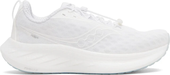 Saucony White Ride 18 Summer Sneakers