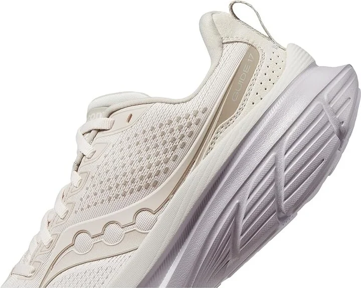 Saucony Women's Guide 17 Women's Shoes Moon/Heather : 11 B - Medium, Synthetic/Textile - Image 4