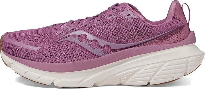 Saucony Women's Guide 17 Women's Shoes Viola/Gum : 5.5 B - Medium, Synthetic/Textile - Image 5
